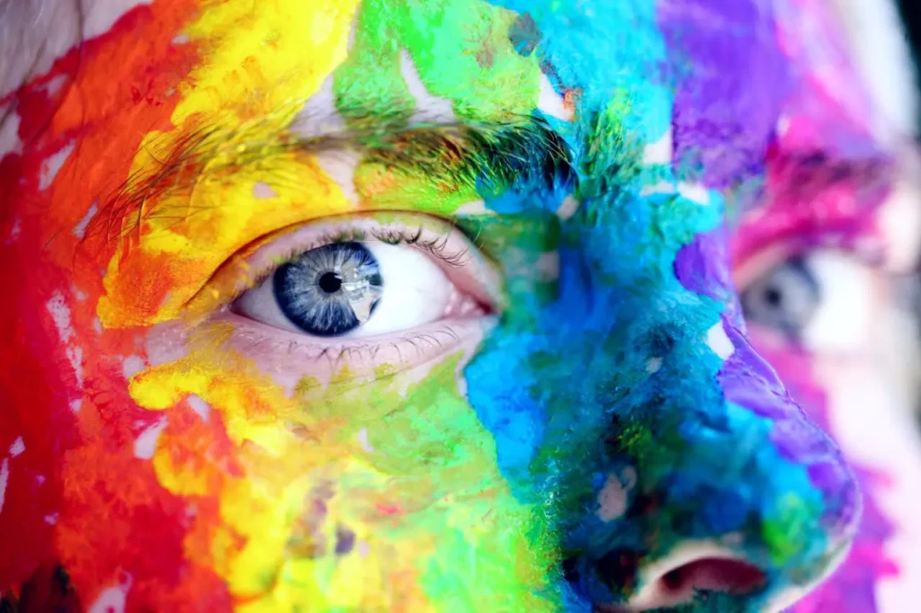 Creación de Videos Caras pintadas